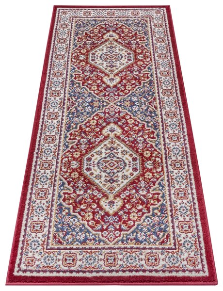 Hanse Home, Kusový koberec Luxor 105644 Mochi Red Multicolor, 80x240, červená, ložnice