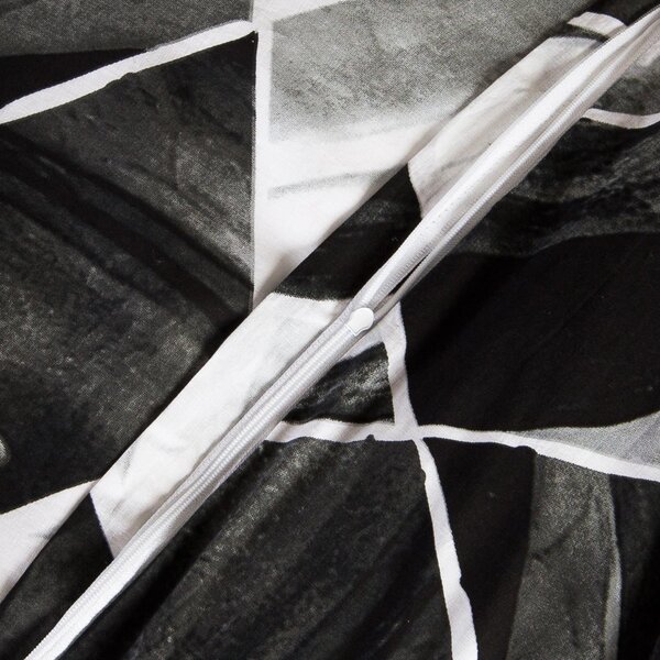 BAVLNĚNÉ POVLEČENÍ COTTONLOVE 160X200 CM, 2KS 70X80 CM VZOROVANÉ