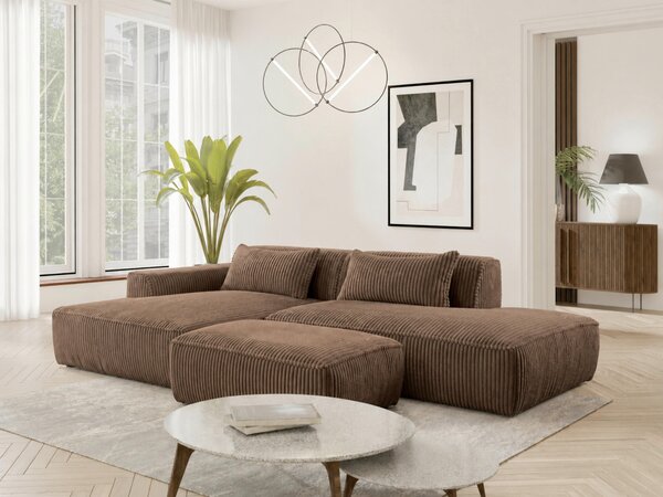 TABURET, textil, kompozitní dřevo, 105/43/65 cm Livetastic - Taburety, Online Only