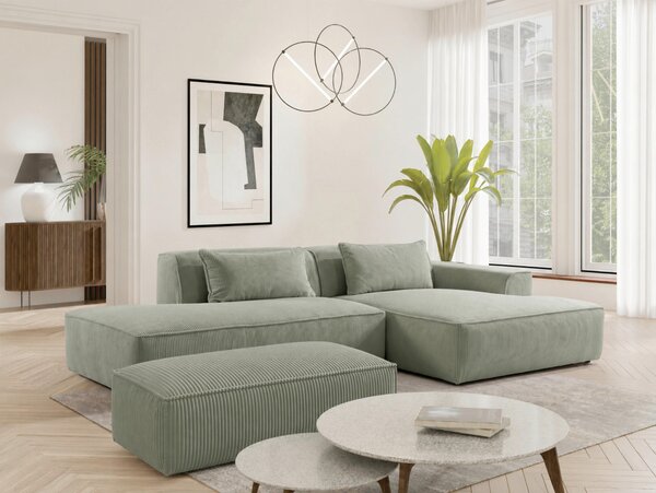 TABURET, textil, kompozitní dřevo, 105/43/65 cm Livetastic - Taburety, Online Only