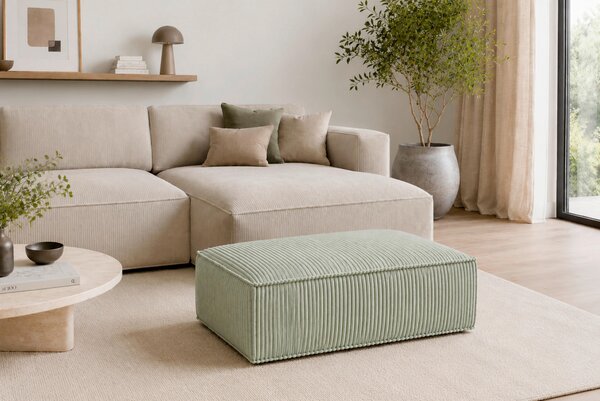 TABURET, textil, kompozitní dřevo, 105/43/65 cm Livetastic - Taburety, Online Only