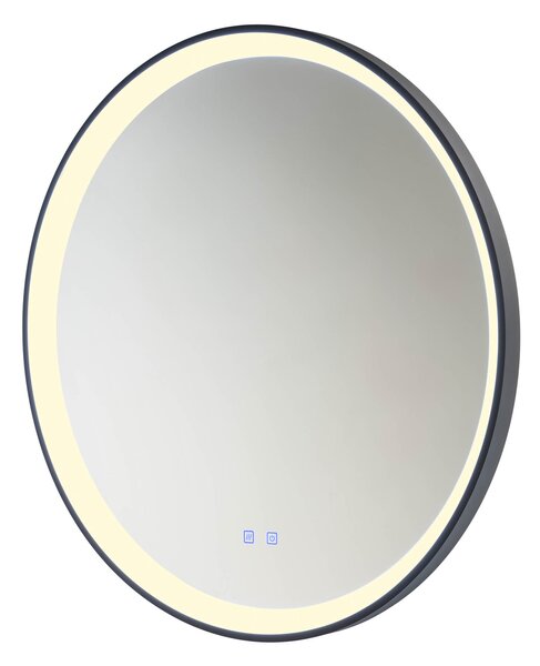Redo Nástěnné LED zrcadlo VANITY, 48W, Ø 780 mm, CCT switch 3000-6000K, IP44 Barva: Bílá