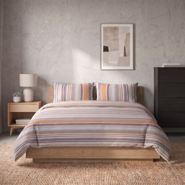 Kvalitex Ložní bavlněné povlečení VENTA béžová 1x 220/200, 2x 70/90cm