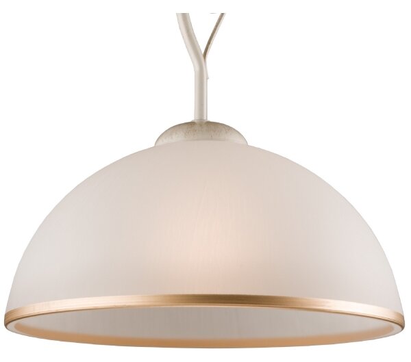 Brilagi - LED Lustr na tyči ANTICO 1xE27/60W/230V bílá patina