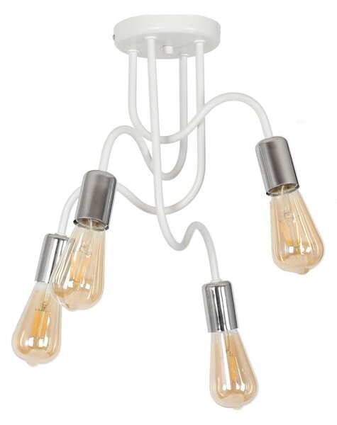 Přisazený lustr DOW 4xE27/60W/230V
