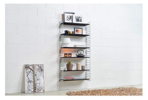 3patrový regál Metaltex Libro, šířka 70 cm