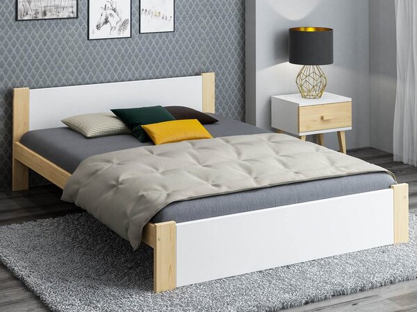 Magnat Dřevěná postel LOLA 140x200