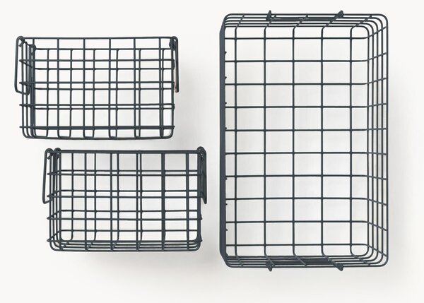 Sada kovových úložných košů The Baskets, 3 díly