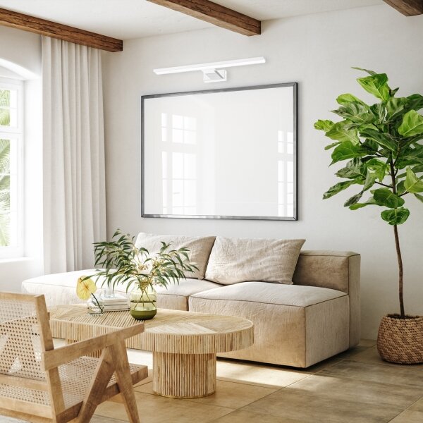 LED Koupelnové nástěnné svítidlo SHINE LED/13,8W/230V 60 cm IP44 bílá