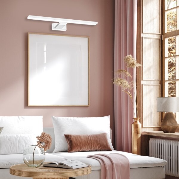 LED Koupelnové nástěnné svítidlo SHINE LED/13,8W/230V 60 cm IP44 bílá