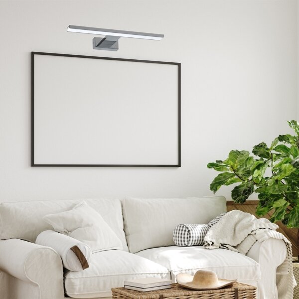 LED Koupelnové nástěnné svítidlo SHINE LED/7W/230V 30 cm IP44 lesklý chrom