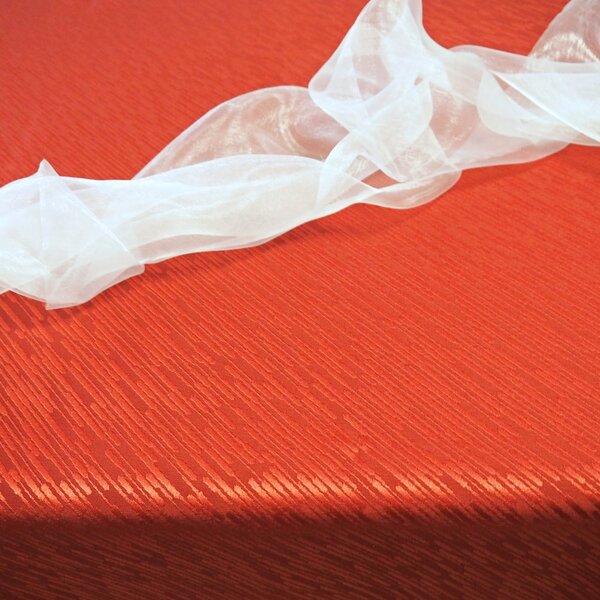 Dekorační organza - bílá