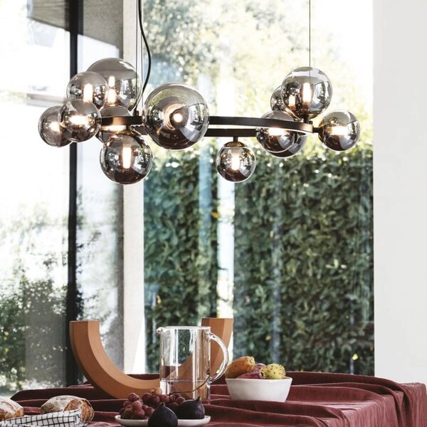 Ideal Lux Závěsné svítidlo PERLAGE SP10 Barva: Mosaz