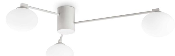Ideal Lux Stropní svítidlo HERMES PL3 90 Barva: Bílá