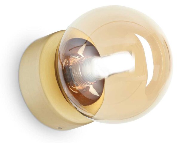 Ideal Lux Nástěnné svítidlo PERLAGE AP1 Barva: Jantar