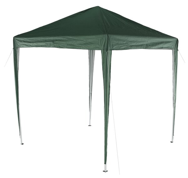 KONDELA Rýchlorozkladací nůžkový altán 2x2m, zelená TREKAN TYP 1