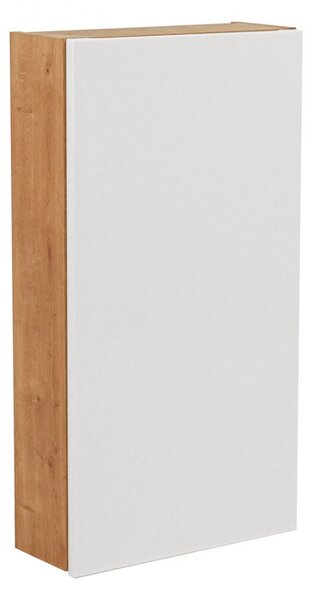 Comad Koupelnová závěsná skříňka horní Monako 830 1D dub Hamilton/bílá