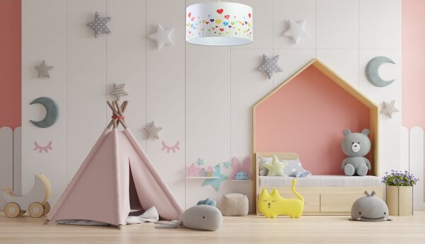 Dětský lustr na lanku KIDS 1xE27/60W/230V