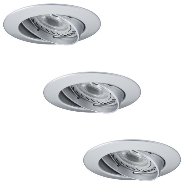 Paulmann 92516 - SADA 3xLED-GU10/3,5W Koupelnové podhledové svítidlo 230V