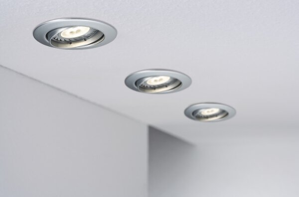 Paulmann 92516 - SADA 3xLED-GU10/3,5W Koupelnové podhledové svítidlo 230V