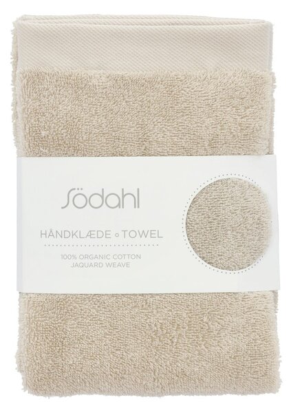 Béžový froté bavlněný ručník 50x100 cm Comfort – Södahl