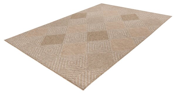 KOBEREC TKANÝ NA PLOCHO, 80/150 cm přírodní barvy Kayoom - Online Only koberce & rohožky, Online Only