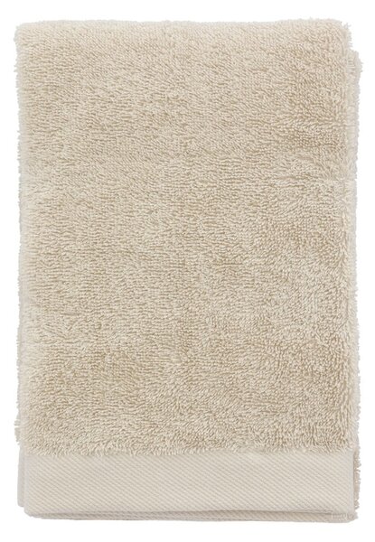 Béžový froté bavlněný ručník 50x100 cm Comfort – Södahl