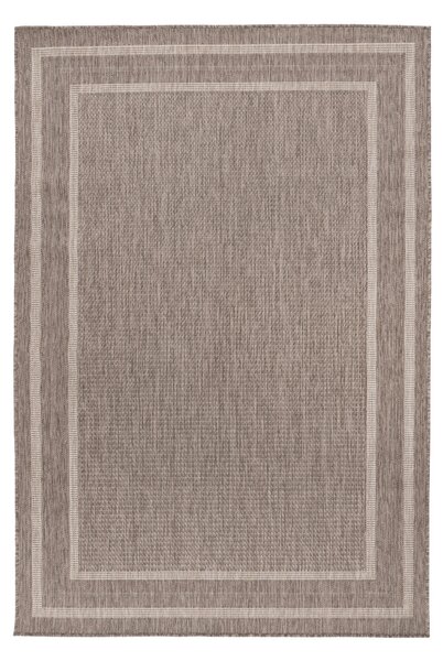 KOBEREC TKANÝ NA PLOCHO, 60/110 cm šedohnědá Kayoom - Online Only koberce & rohožky, Online Only