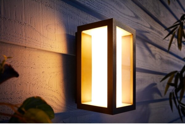 Philips 17429/30/P7 - LED RGB Venkovní svítidlo Hue IMPRESS 2xLED/8W/230V IP44