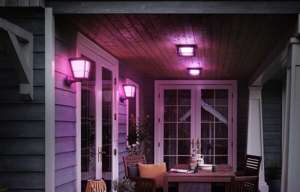 Philips 17439/30/P7-LED RGBW Venkovní svítidlo Hue ECONIC LED/15W/230V IP44