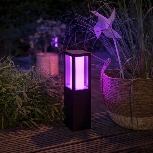 Philips 17431/30/P7 - LED RGB Venkovní lampa Hue IMPRESS LED/16W/230V IP44