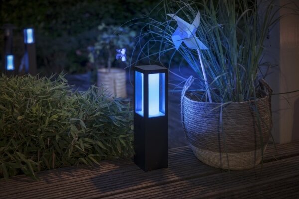 Philips 17431/30/P7 - LED RGB Venkovní lampa Hue IMPRESS LED/16W/230V IP44