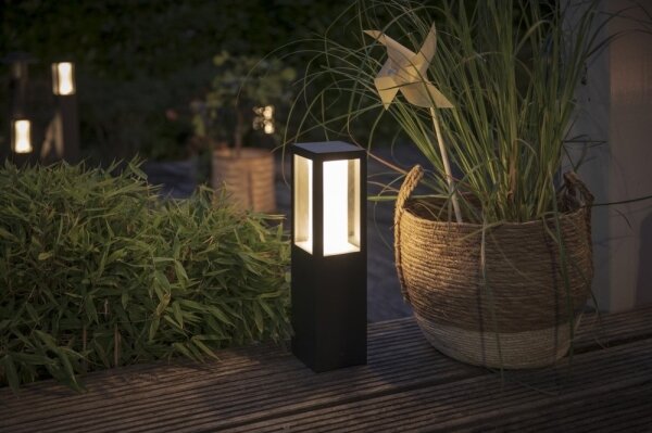 Philips 17431/30/P7 - LED RGB Venkovní lampa Hue IMPRESS LED/16W/230V IP44