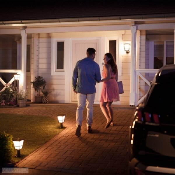 Philips 17439/30/P7-LED RGBW Venkovní svítidlo Hue ECONIC LED/15W/230V IP44