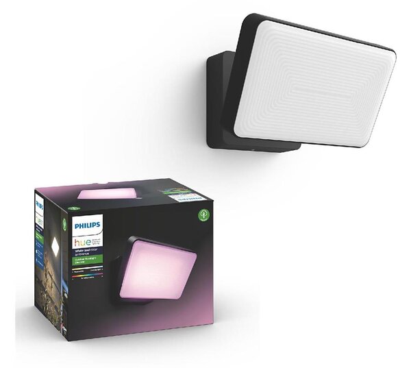 Philips 17435/30/P7 -LED RGB Venkovní reflektor Hue DISCOVER 2xLED/15W/230V IP44