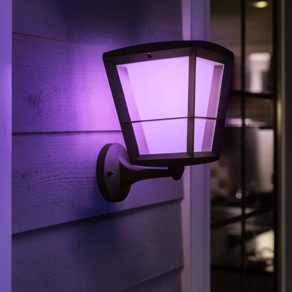 Philips 17439/30/P7-LED RGBW Venkovní svítidlo Hue ECONIC LED/15W/230V IP44