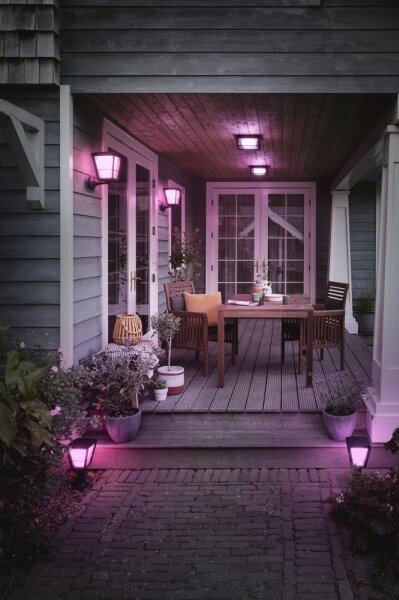 Philips 17440/30/P7 - LED RGB Venkovní svítidlo Hue ECONIC LED/15W/230V IP44
