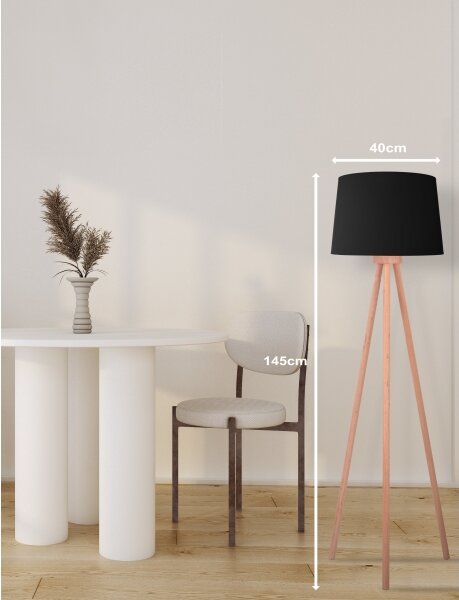 Brilagi - Stojací lampa PARDEONE 1xE27/40W/230V
