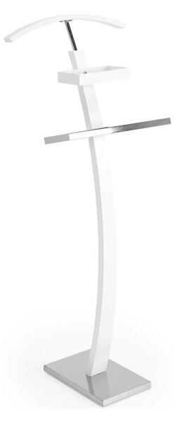 Němý sluha 117x32 cm bílá