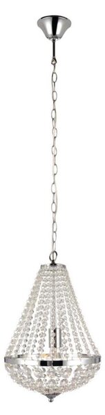 Markslöjd 104889 - Křišťálový lustr na řetězu GRÄNSÖ 1xE27/60W/230V