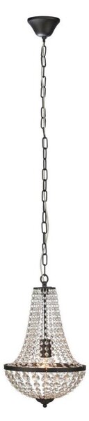 Markslöjd 107026 - Křišťálový lustr na řetězu GRÄNSÖ 1xE27/60W/230V