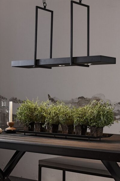 Markslöjd 105780 - LED Stmívatelný lustr TRAY 3xLED/3W/230V černá