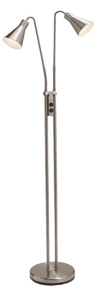 Markslöjd 102241 - Stojací lampa ODENSE 2xE14/40W/230V