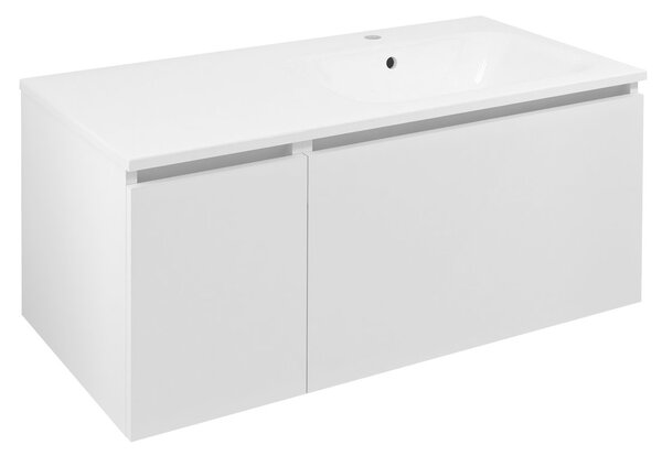 Sapho Sapho, LOREA skříňka 100x46x51, 5cm (30+70cm), pravá, bílá matná, LE070-3131-R-01