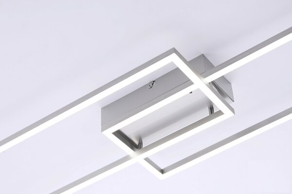 Leuchten Direkt 14019-55 - LED Stmívatelný přisazený lustr IVEN 2xLED/20W/230V