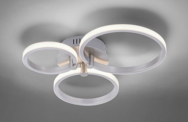 Leuchten Direkt - LED Přisazený lustr JOHANNA 1xLED/4,5W/230V+1xLED/6W+1xLED/7,5
