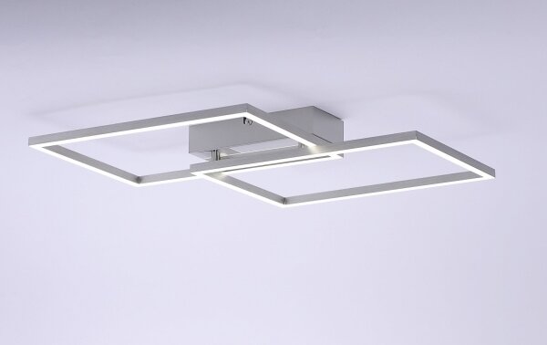 Leuchten Direkt 14018-55 - LED Stmívatelný přisazený lustr IVEN 2xLED/15W/230V