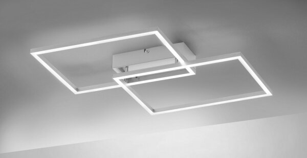 Leuchten Direkt 14018-55 - LED Stmívatelný přisazený lustr IVEN 2xLED/15W/230V