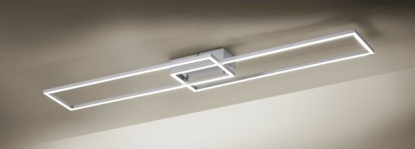 Leuchten Direkt 14019-55 - LED Stmívatelný přisazený lustr IVEN 2xLED/20W/230V