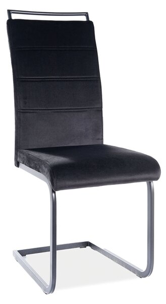 Jídelní židle - H-441 Velvet, tkanina, různé barvy na výběr Čalounění: černá (tap.117)